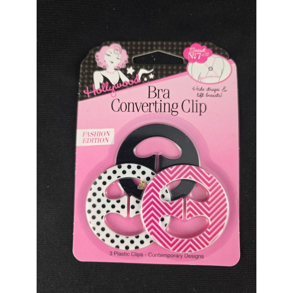 HOLLYWOOD FASHION SECRETS Bra Converting Clips New Factory Sealed No. 7 Of 37